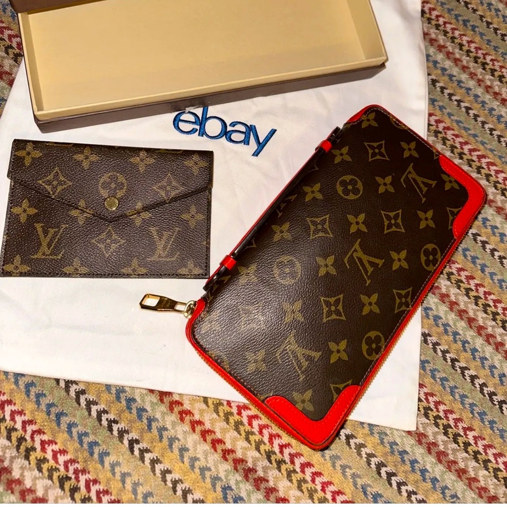COPY - Louis Vuitton Cerise Red Retiro Daily Organizer INSERT  Monogram 2 of 2